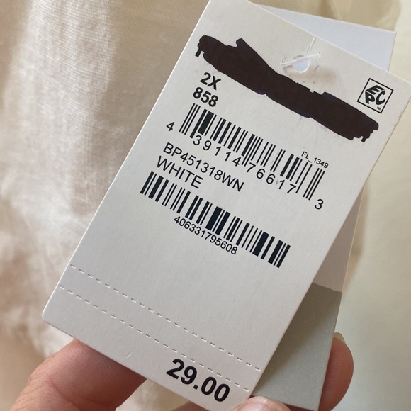 Linen blend Top - Picture 3 of 8